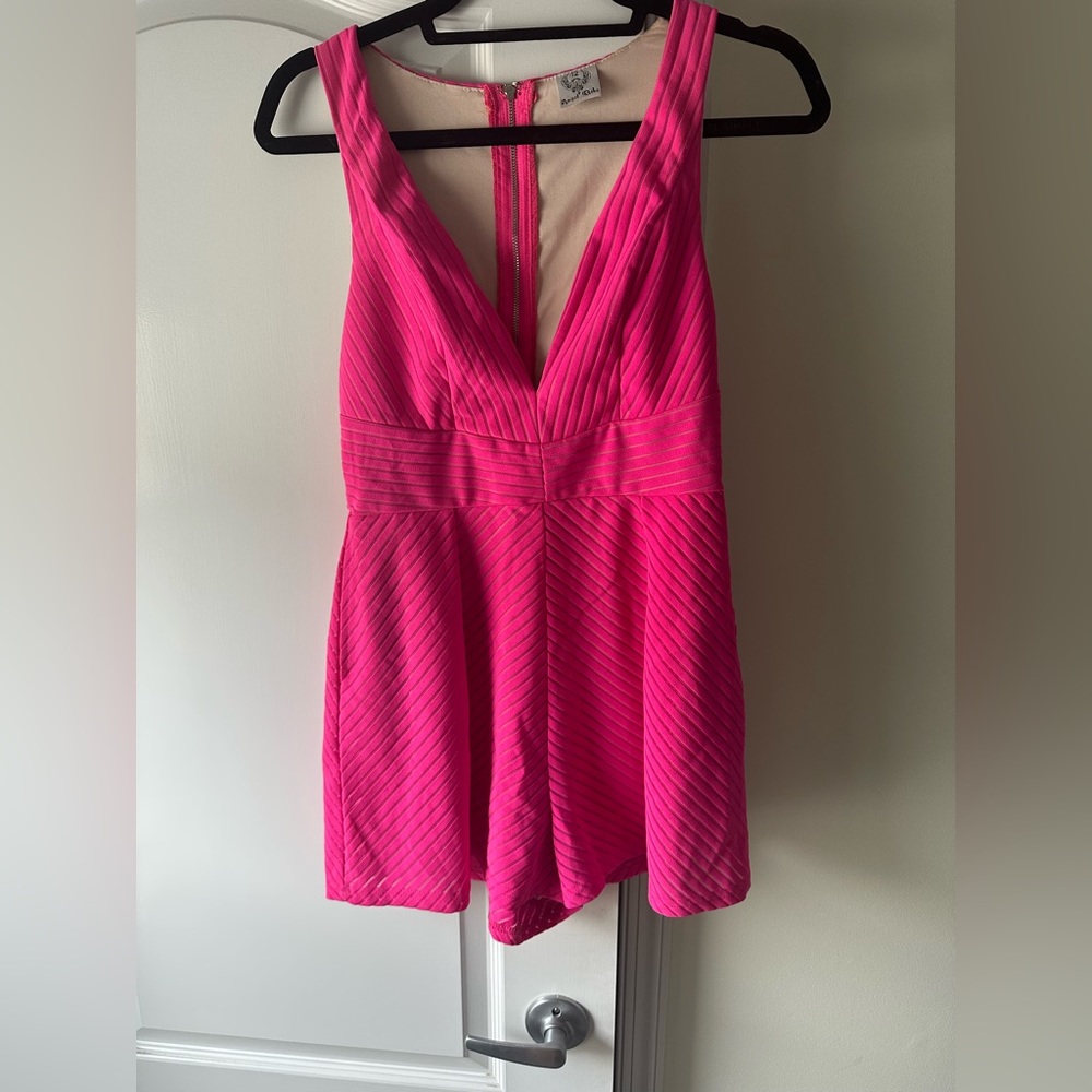 Angel Biba Pink Romper Size M